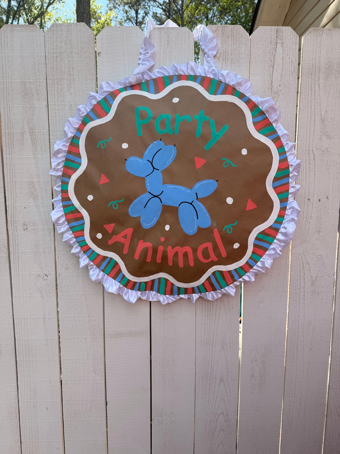 Bubble Hand Painted Banner