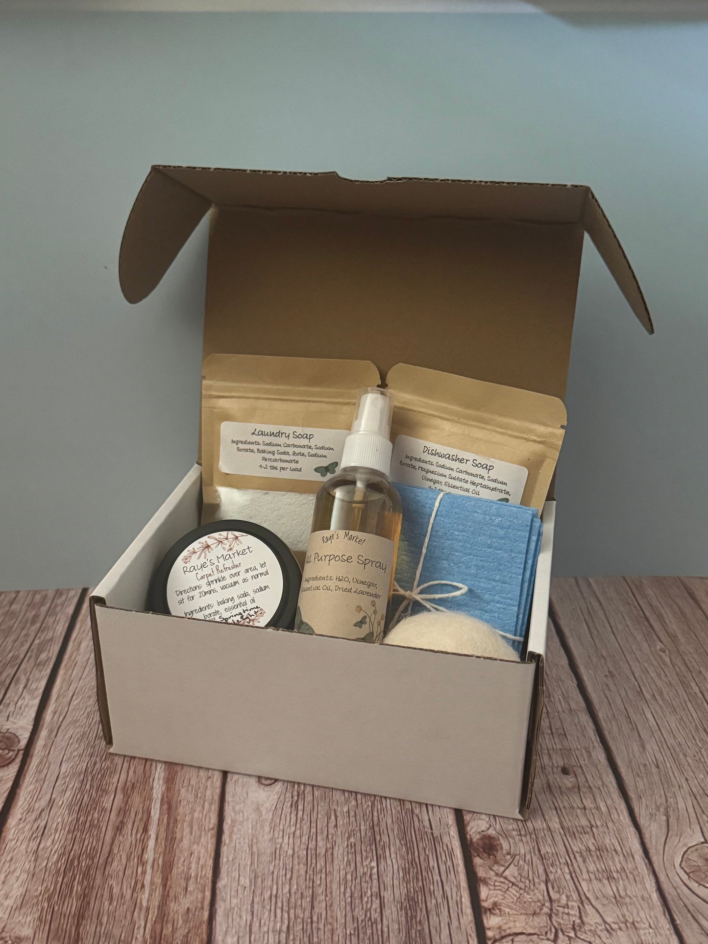 Household Cleaners Sampler Box