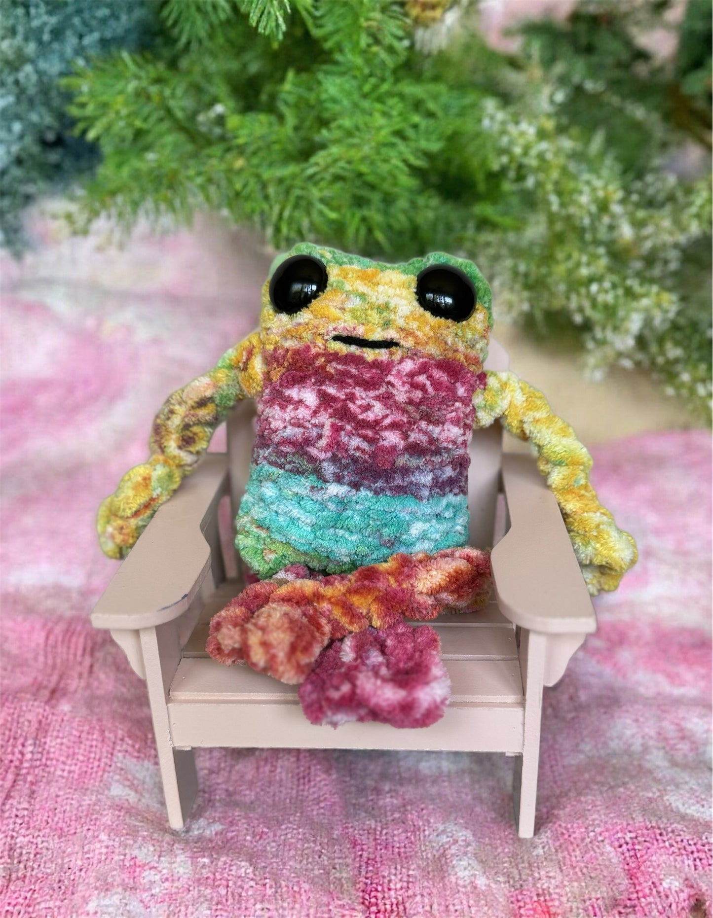 Leggy Frog — Crochet
