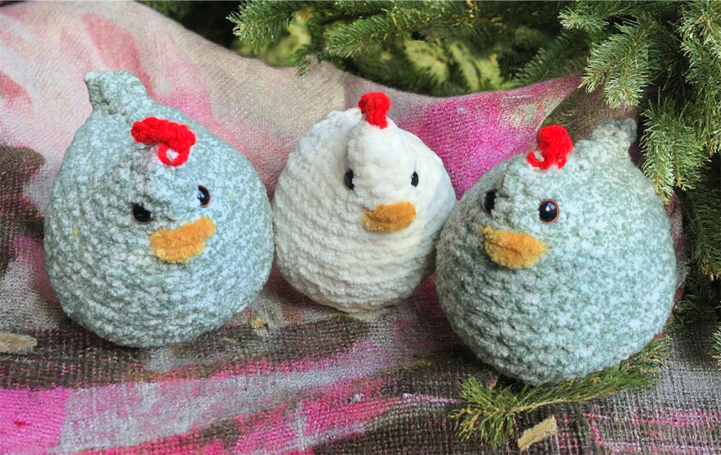 Chunky Chicken - Crochet