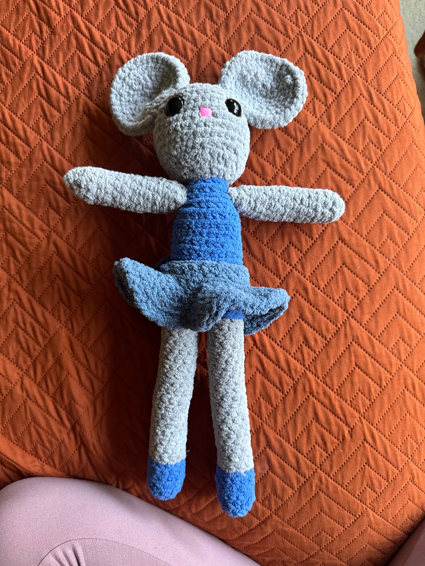 Ballerina Mouse — Crochet