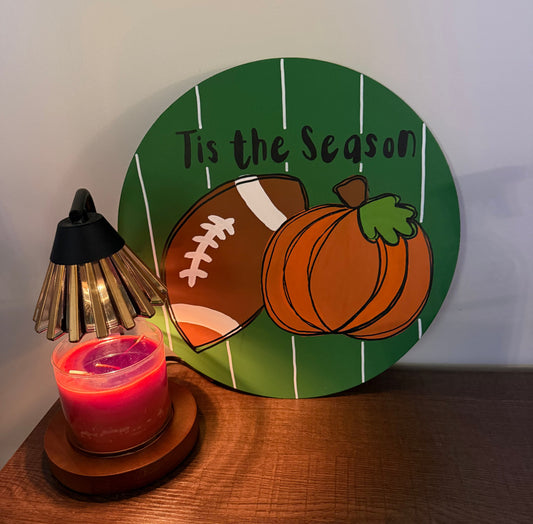 Football ‘Tis the Season Door Hanger