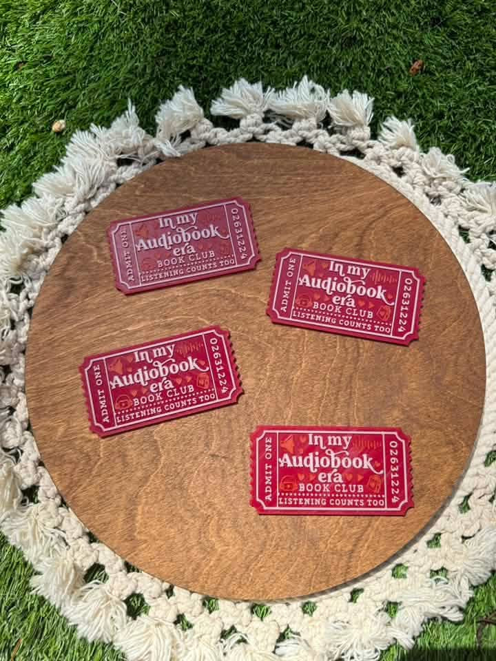 Book Club Themed Tickets
