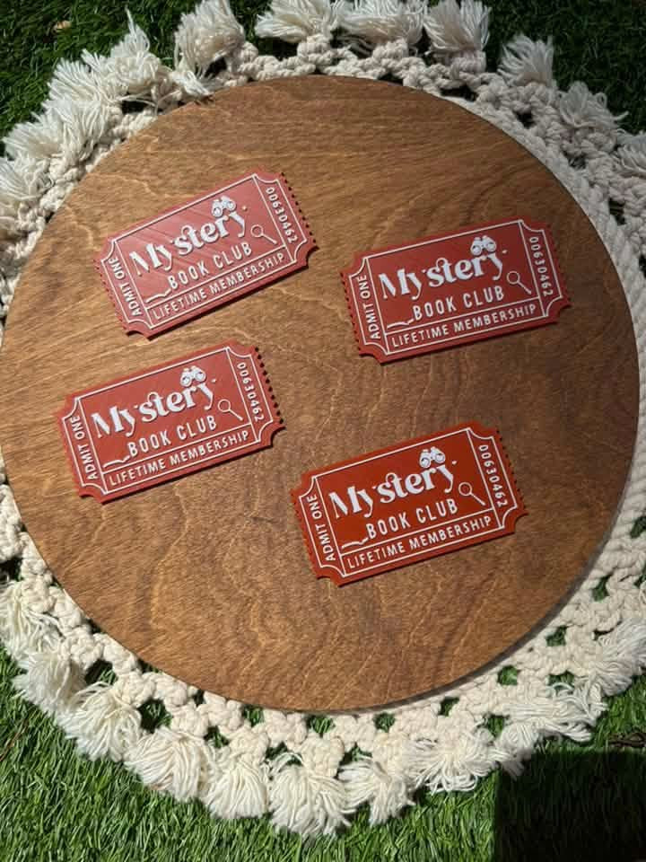 Book Club Themed Tickets