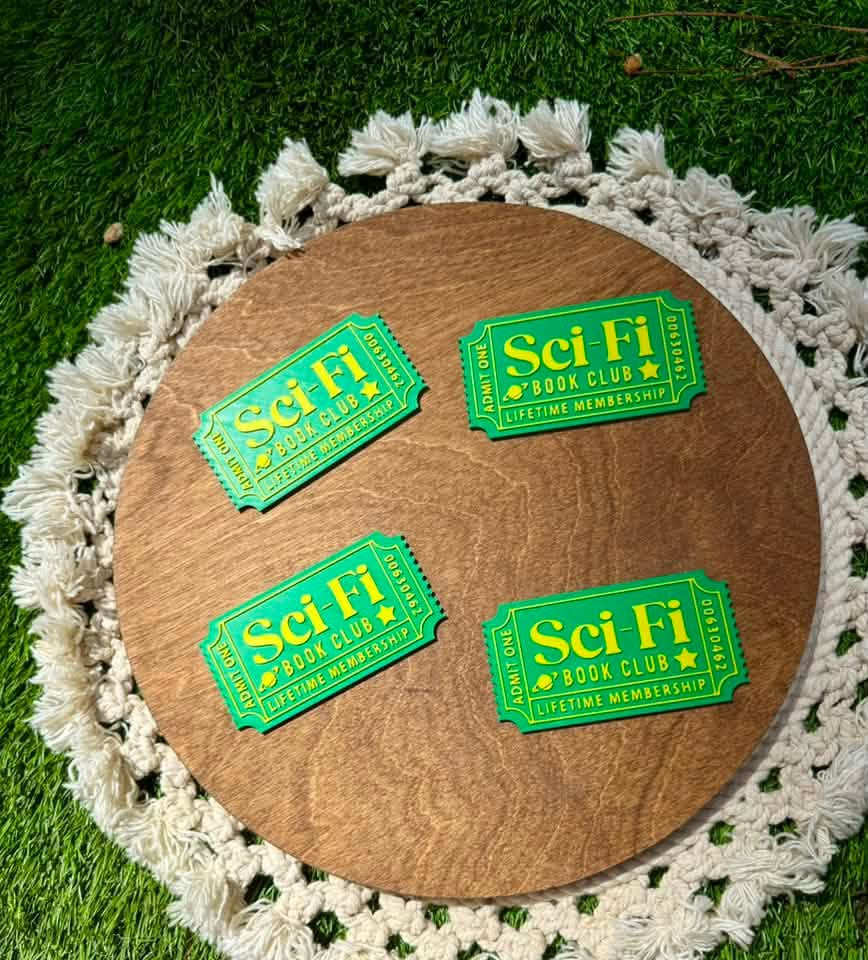 Book Club Themed Tickets