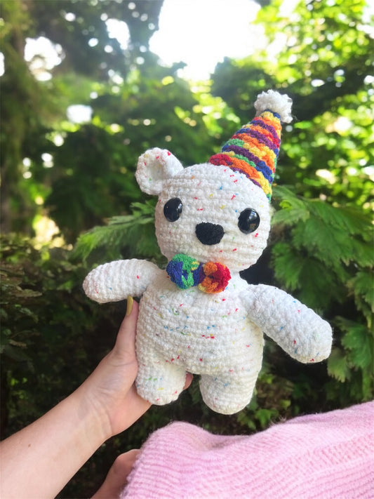 Birthday Bear — Crochet