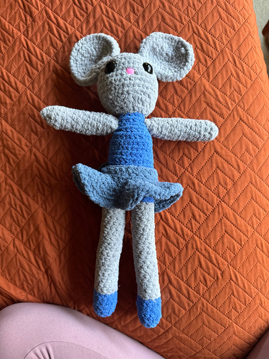 Ballerina Mouse — Crochet