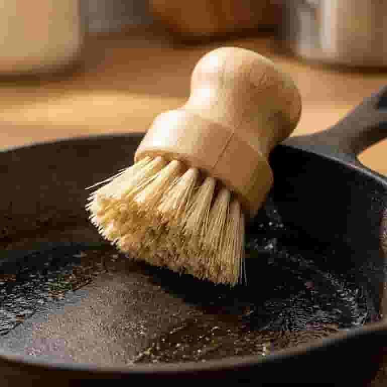Bamboo Scrub Brush