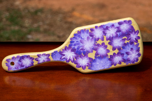 Hand Painted Hair Brush