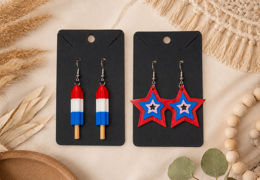 Patriotic Earrings